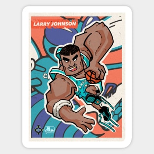 Larry Johnson Sticker